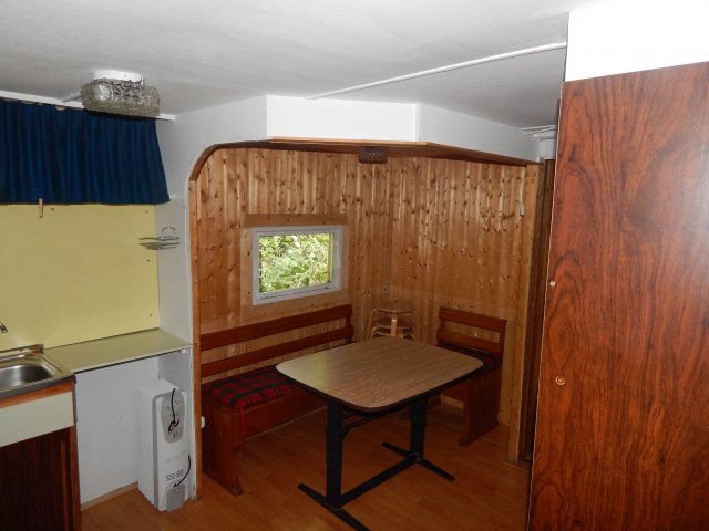 Intérieur d’un mobile home